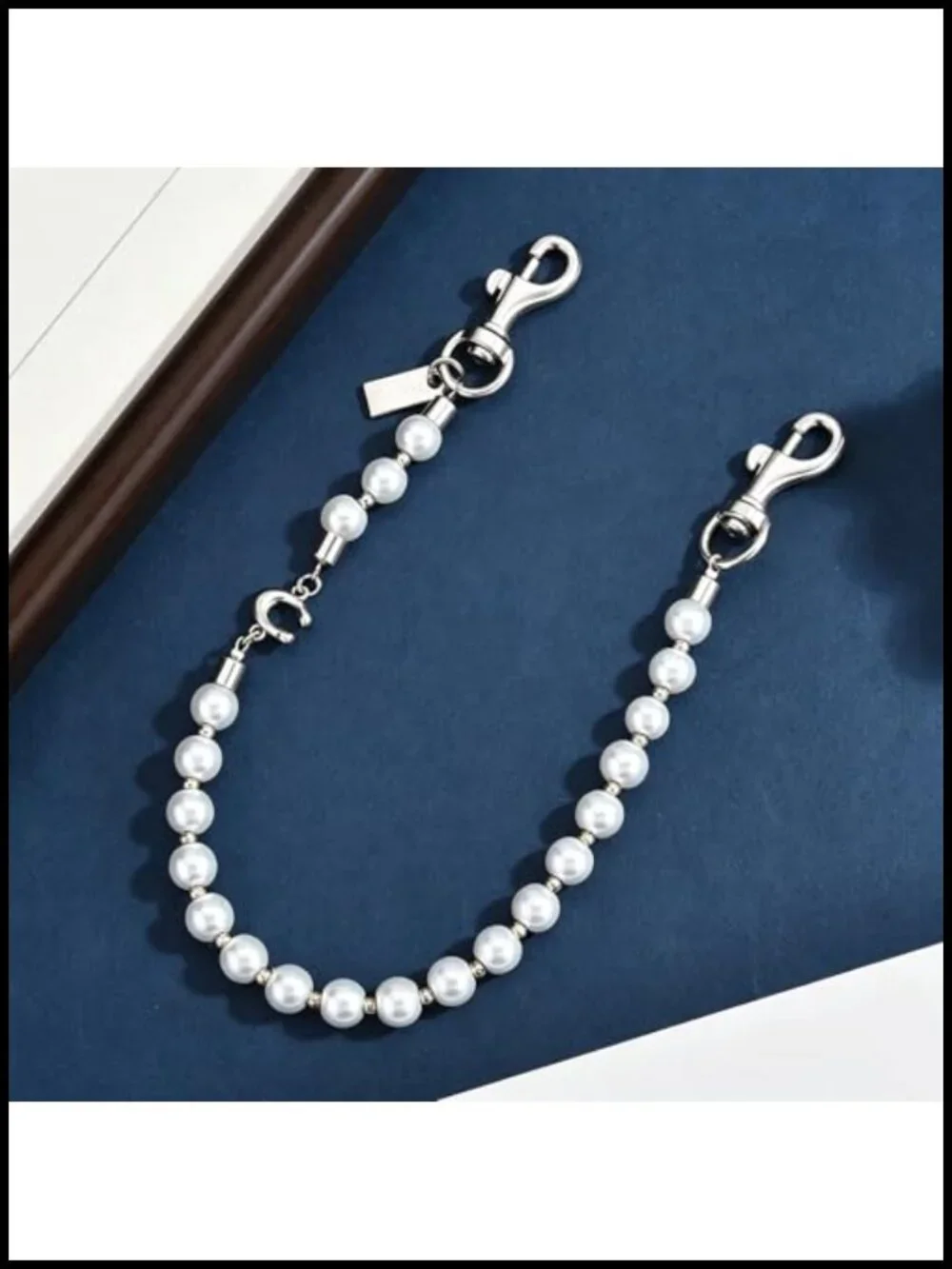 Metal Bag Charm Keychain for Purses Handbags